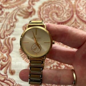 Women’s Michael Kors Gold Watch